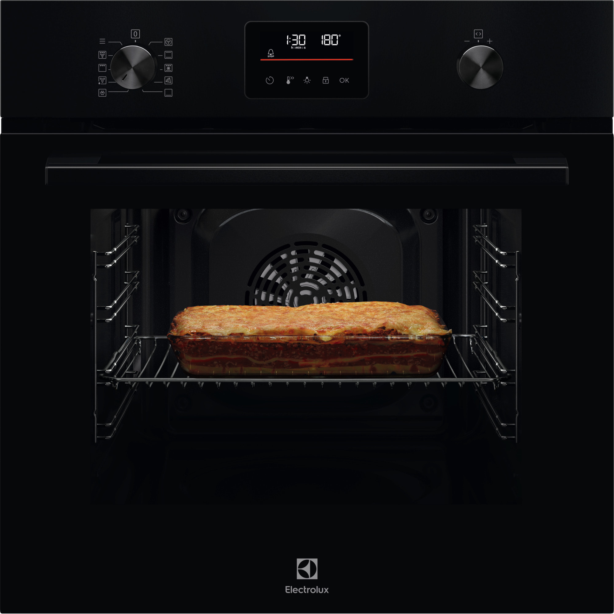 Electrolux Forno Multifunzione SurroundCook® Serie 300 con pulizia pirolitica Y4POF06BK