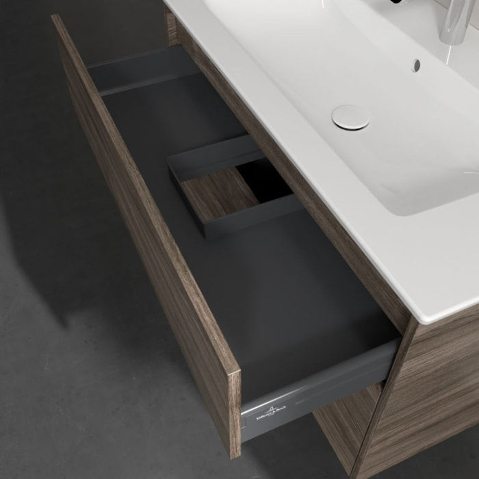 Set meuble avec vasque Finero Villeroy & Boch 100cm Chêne stone oak