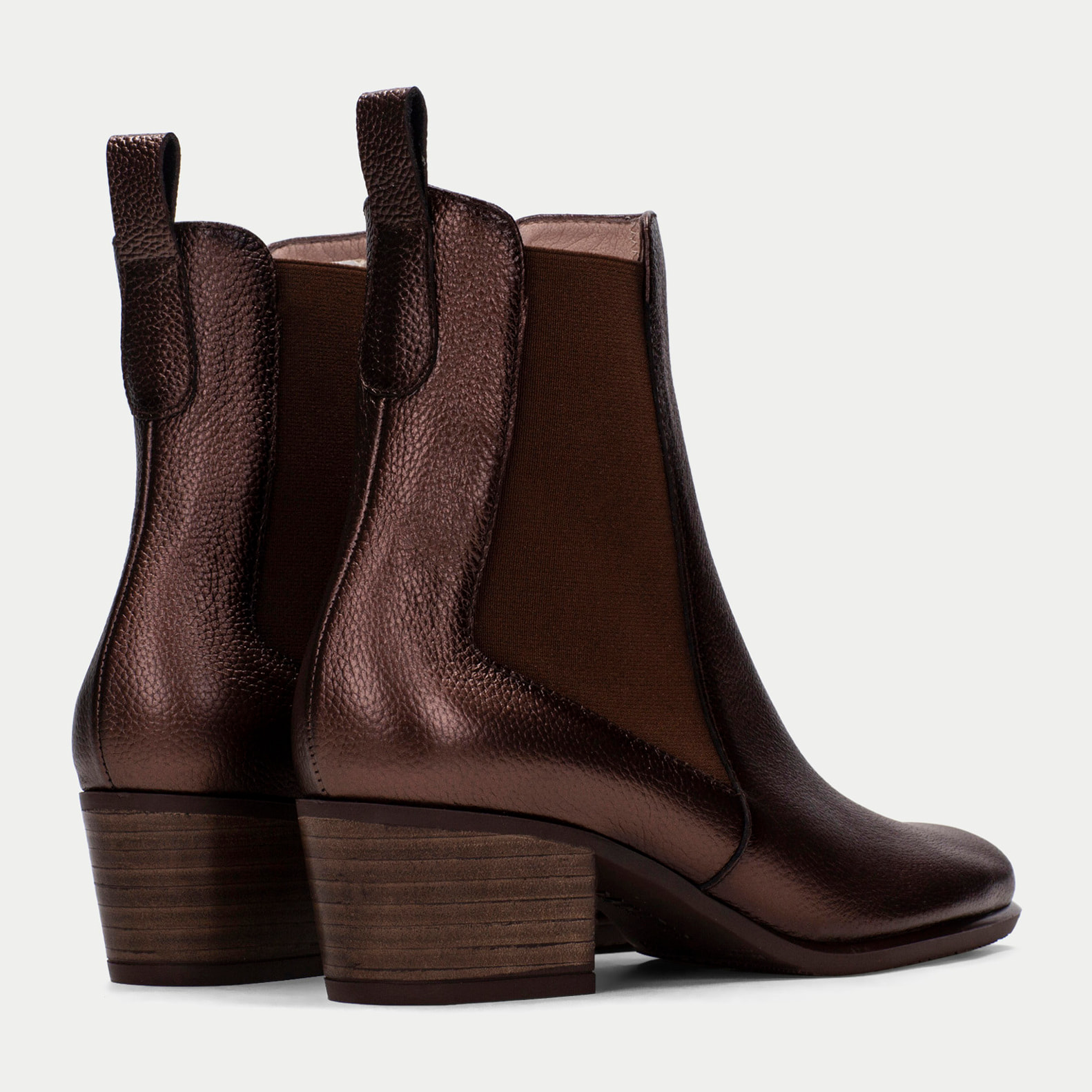 Botin Madeira Bronce 4,5 cm