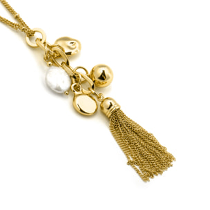 Collar Urdas acabado oro amarillo 18k