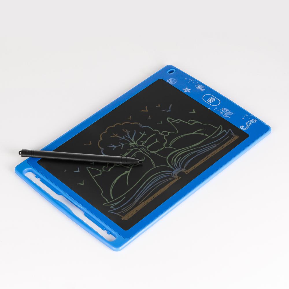 Tableta LCD portátil de dibujo y escritura con fondo multicolor de 8,5 pulgadas