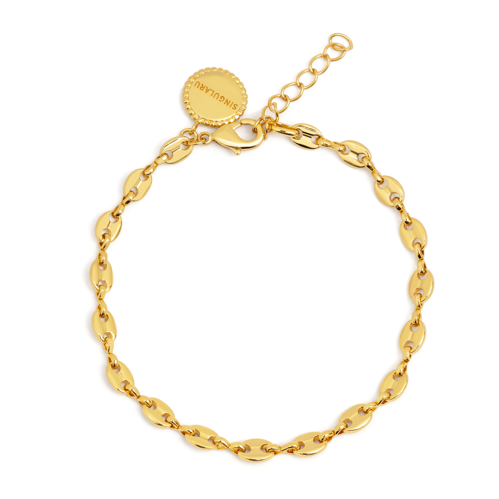 Pulsera Calabrote Baño Oro