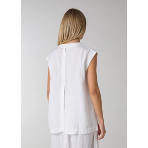 DEHA - Blusa LINEN BLOUSE in Lino per donna