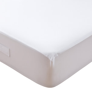 Protege matelas 100% polyester 75gsm quilte blanc