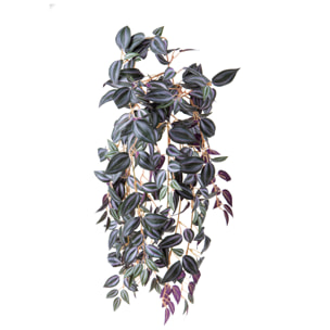 Cadente Mini Tradescantia 302 Folgie 50 Cm - Pezzi 2 - 10X50X3cm - Colore: Rosa  - Bianchi Dino - Piante Artificiali
