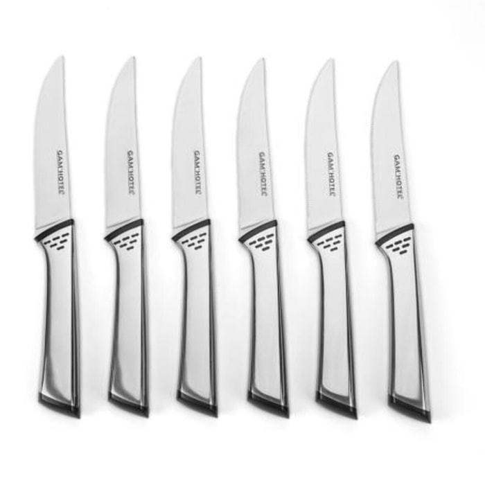 Set 6 couteaux à steak - "Cut"