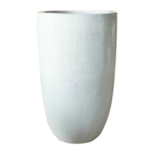 Vaso in ceramica smaltata bianco 60x100 cm - Real