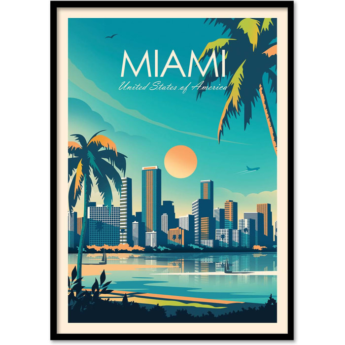 Affiche - Miami - Studio Inception