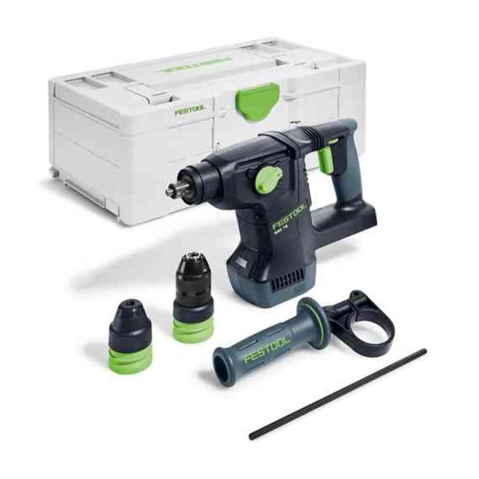 Perforateur burineur sans fil KHC 18 EB-Basic - 18 V - Coffret sans batterie ni chargeur - FESTOOL - 577447