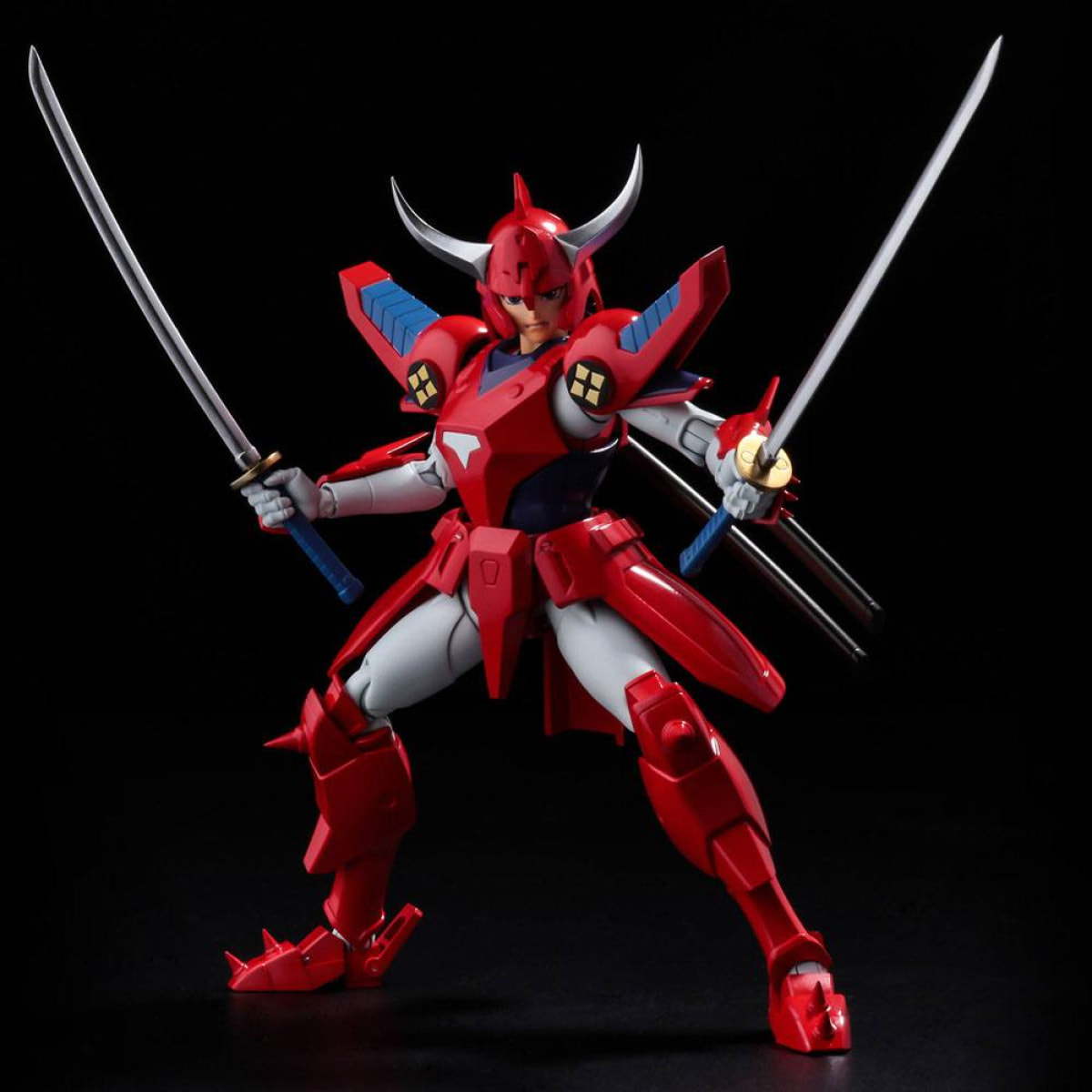 Chou-dan-kadou Yoroiden-samurai Troopers Action Figura Rekka No Ryo 16 Cm Sentinel