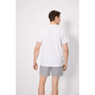 T-shirt a maniche corte Bianco