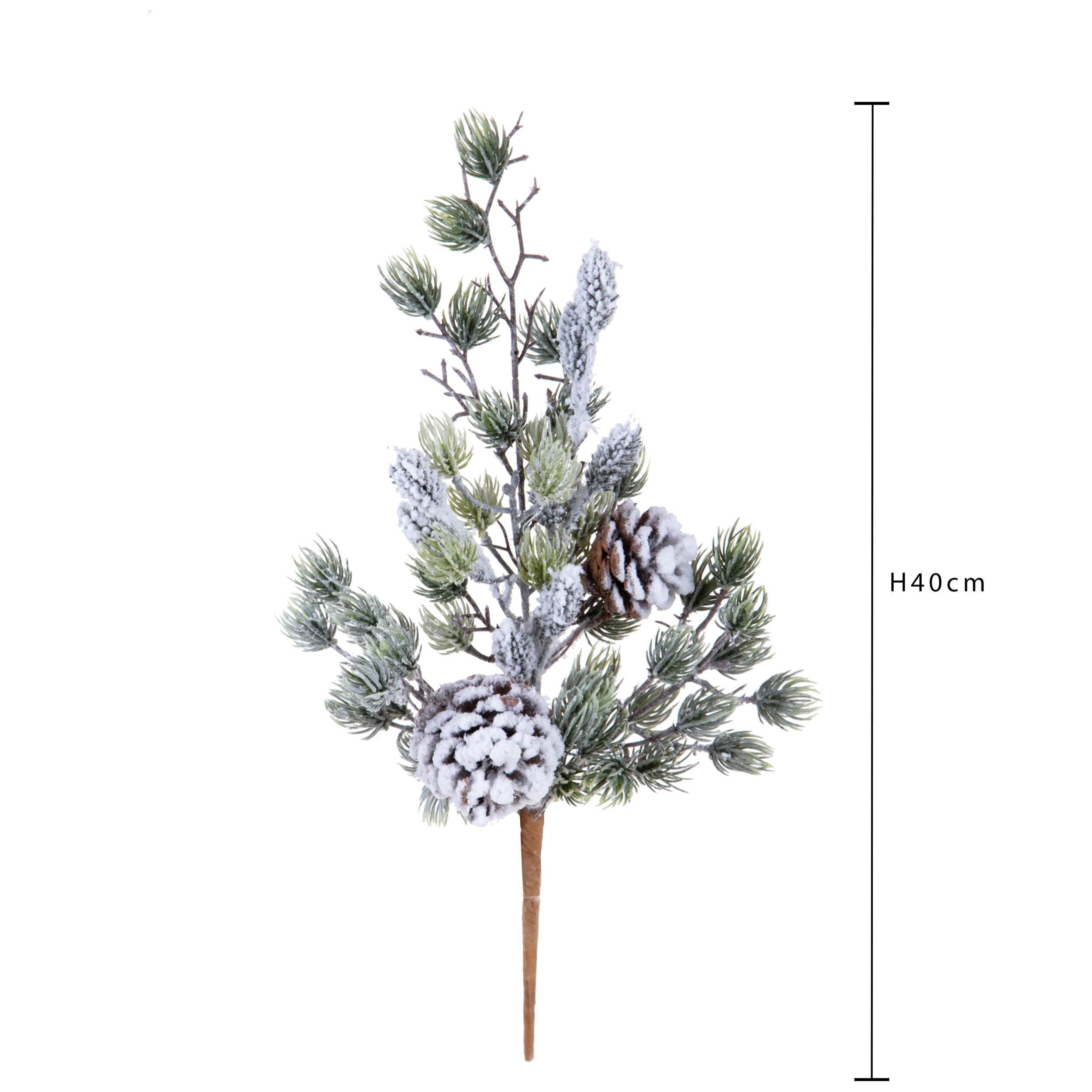 Ramo abete - Pezzi 12 - 13xH40x8cm - Bianchi Dino SpA