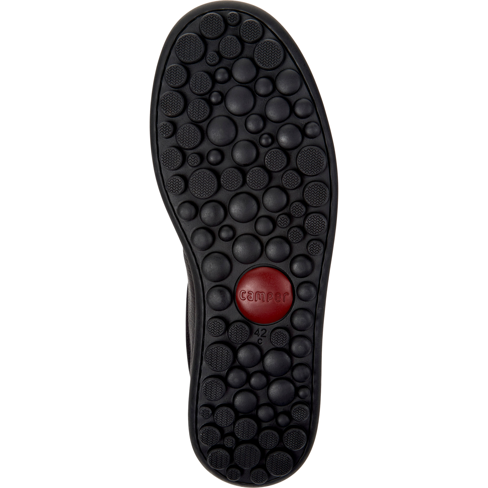 Zapatillas - CAMPER Pelotas Ariel - Negro - Cuero liso