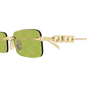Gafas de Sol Gucci GG1808S-002 de Metal Hombre 52 mm