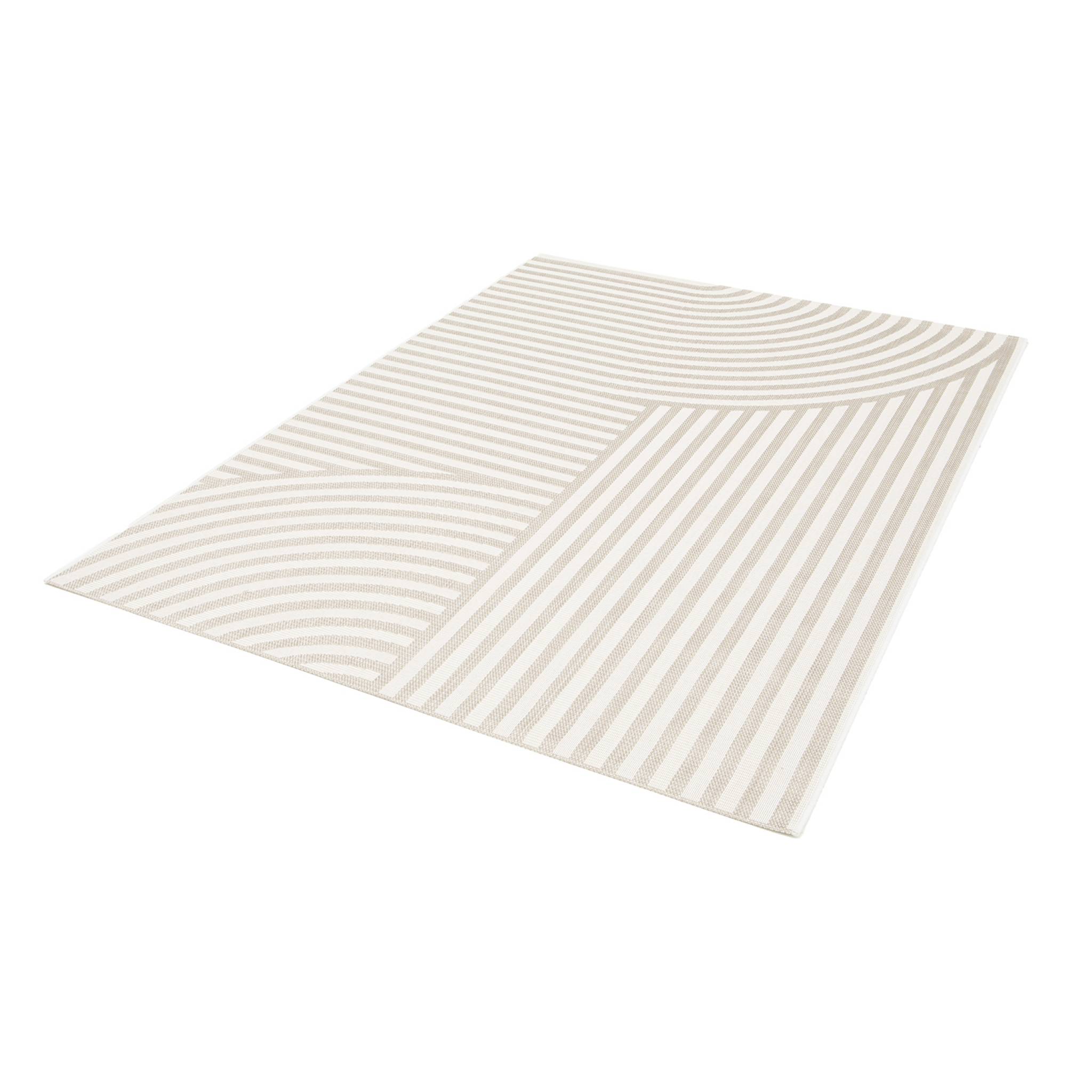 Tapis intérieur/extérieur motif arches beige BELLAMY