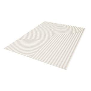 Tapis intérieur/extérieur motif arches beige BELLAMY