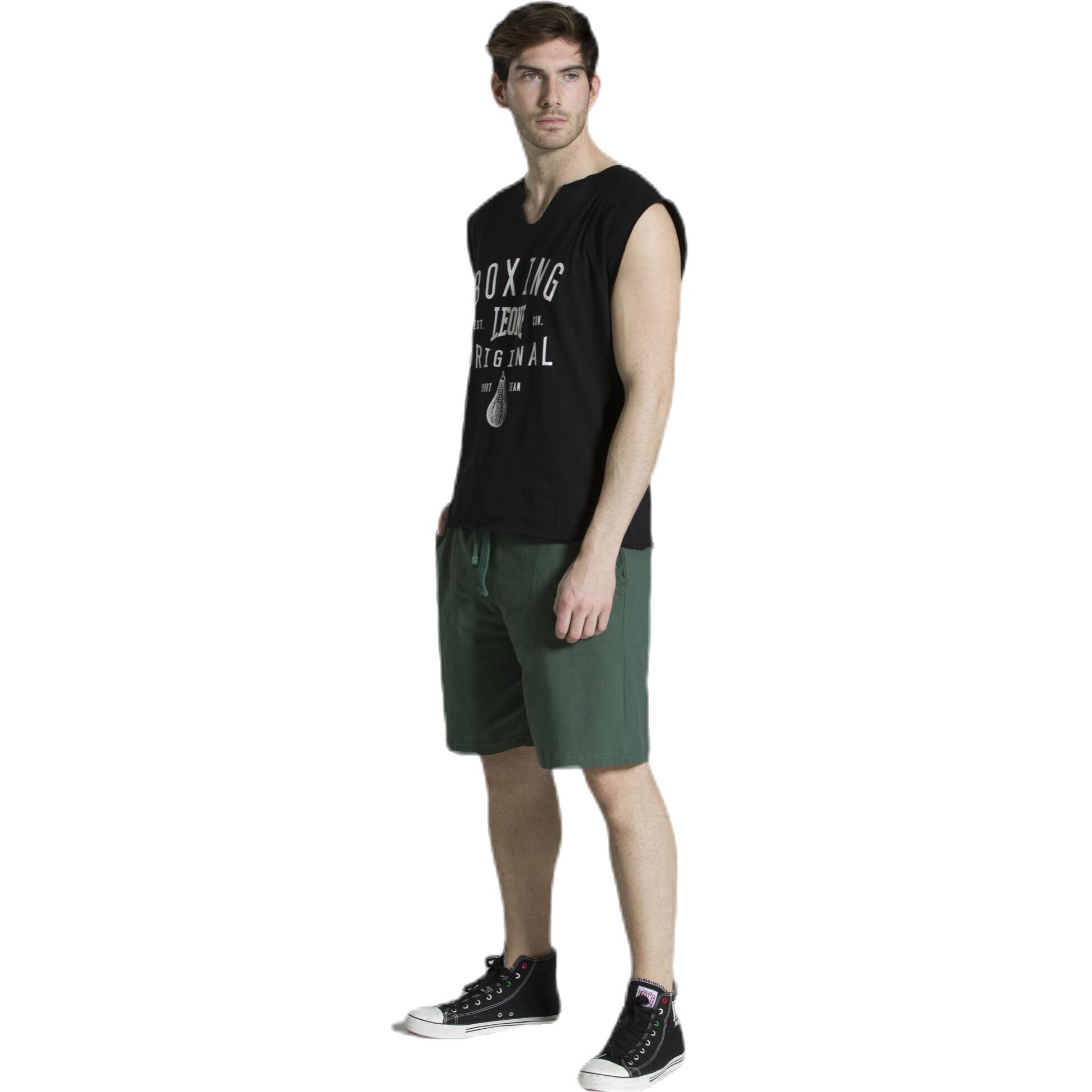 T-shirt smanicata da uomo Leone 1947 Apparel