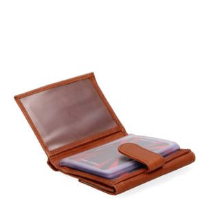 Portafoglio  da donna ecopelle Prodotto Vegano 9x8x2 cm