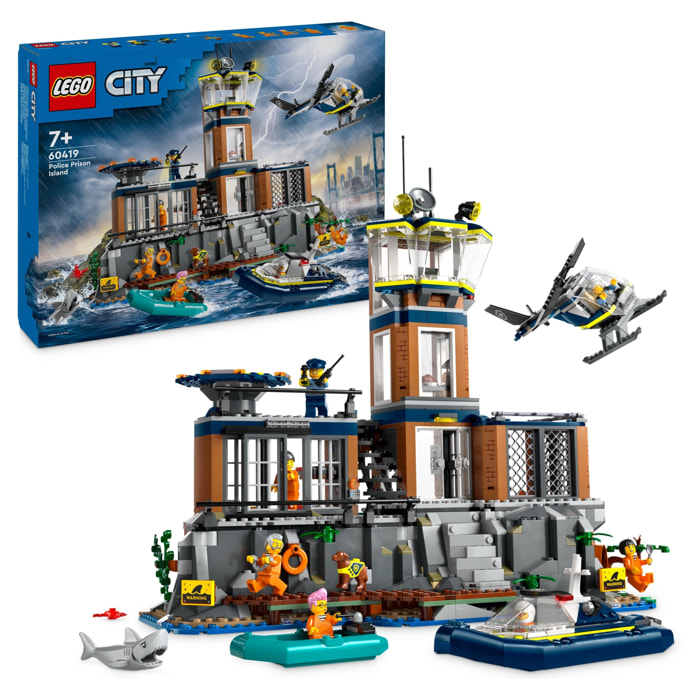 LEGO CITY 60419 - PRIGIONE SULL'ISOLA DELLA POLIZIA