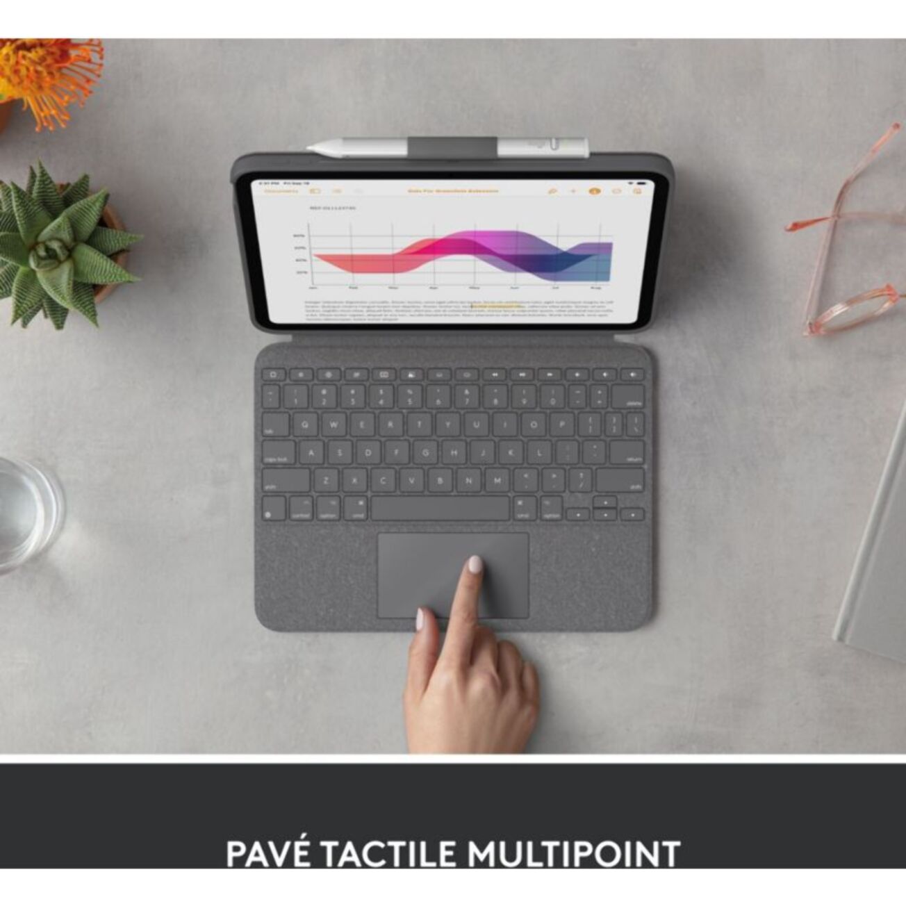 Etui LOGITECH Etui LOGITECH Combo Touch iPad 10eme gen 10.9, iPad A16 (2025)