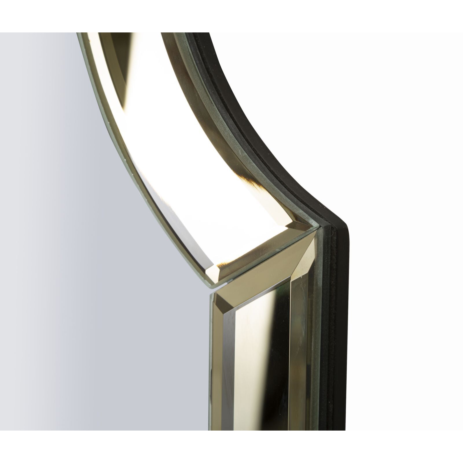 SPECCHIO DA MURO ANKARA ORO (MISURA SPECCHIO CM 78X93)