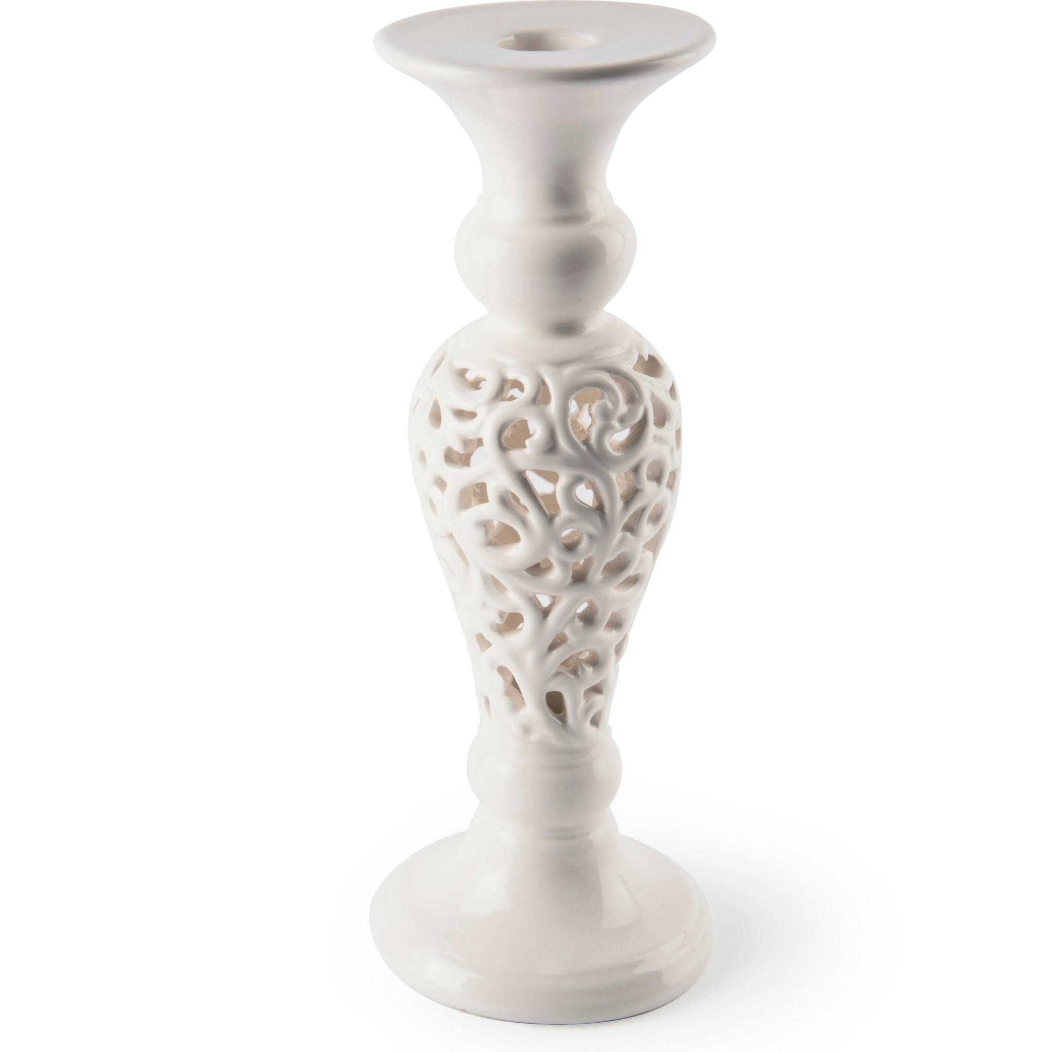 Candeliere Excelsa – White Home, Ceramica, Bianco