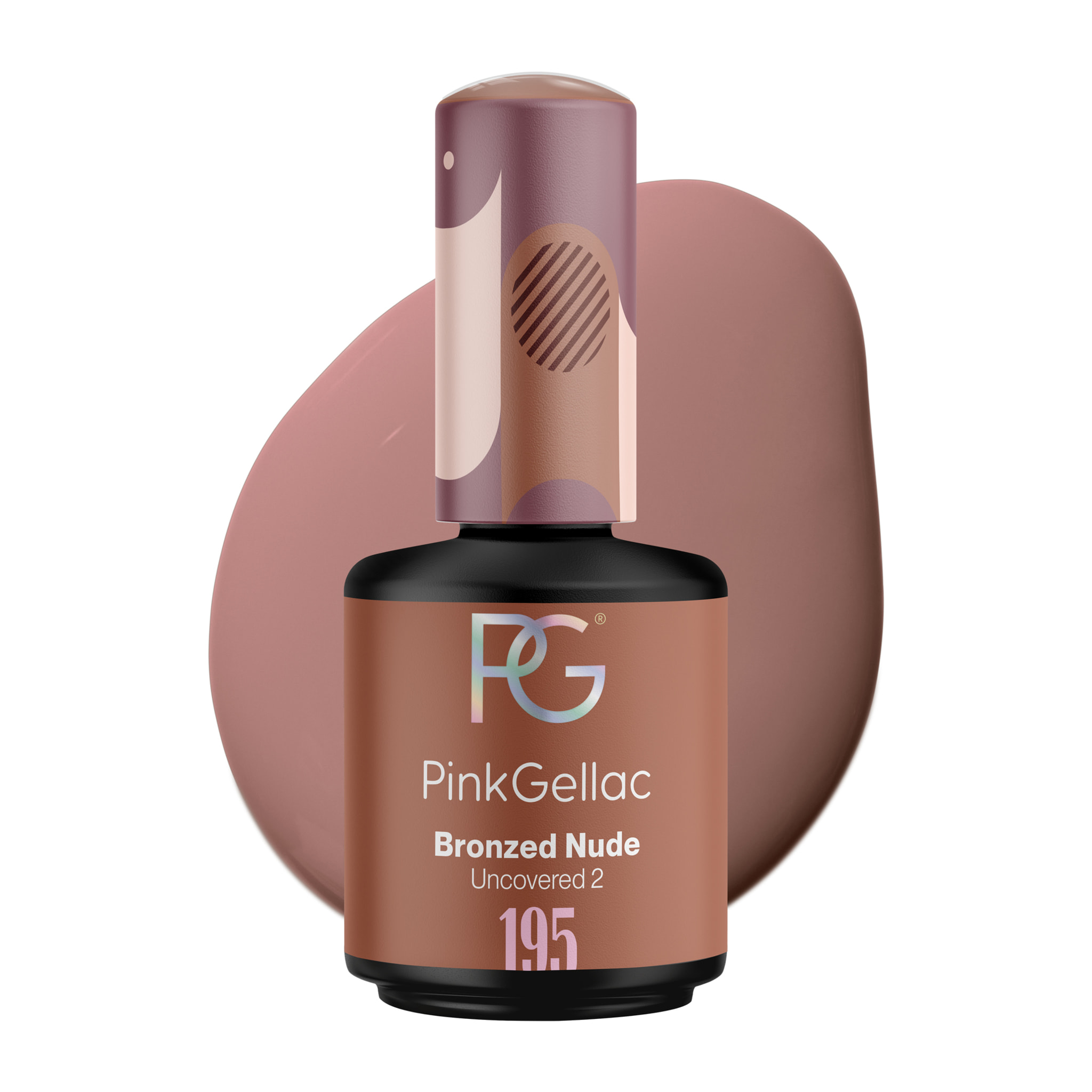 Vernis semi-permanent - 195 Bronzed Nude - 15 ml