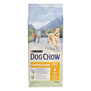 DOG CHOW Chien Complet/Classic Poulet 14KG