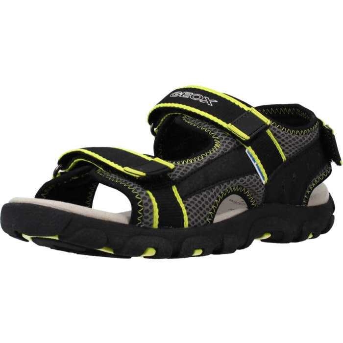 Sandalias Niño de la marca GEOX  modelo JR SANDAL STRADA A Black