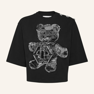 PHILIPP PLEIN T-Shirt Round Neck TEDDY BEAR