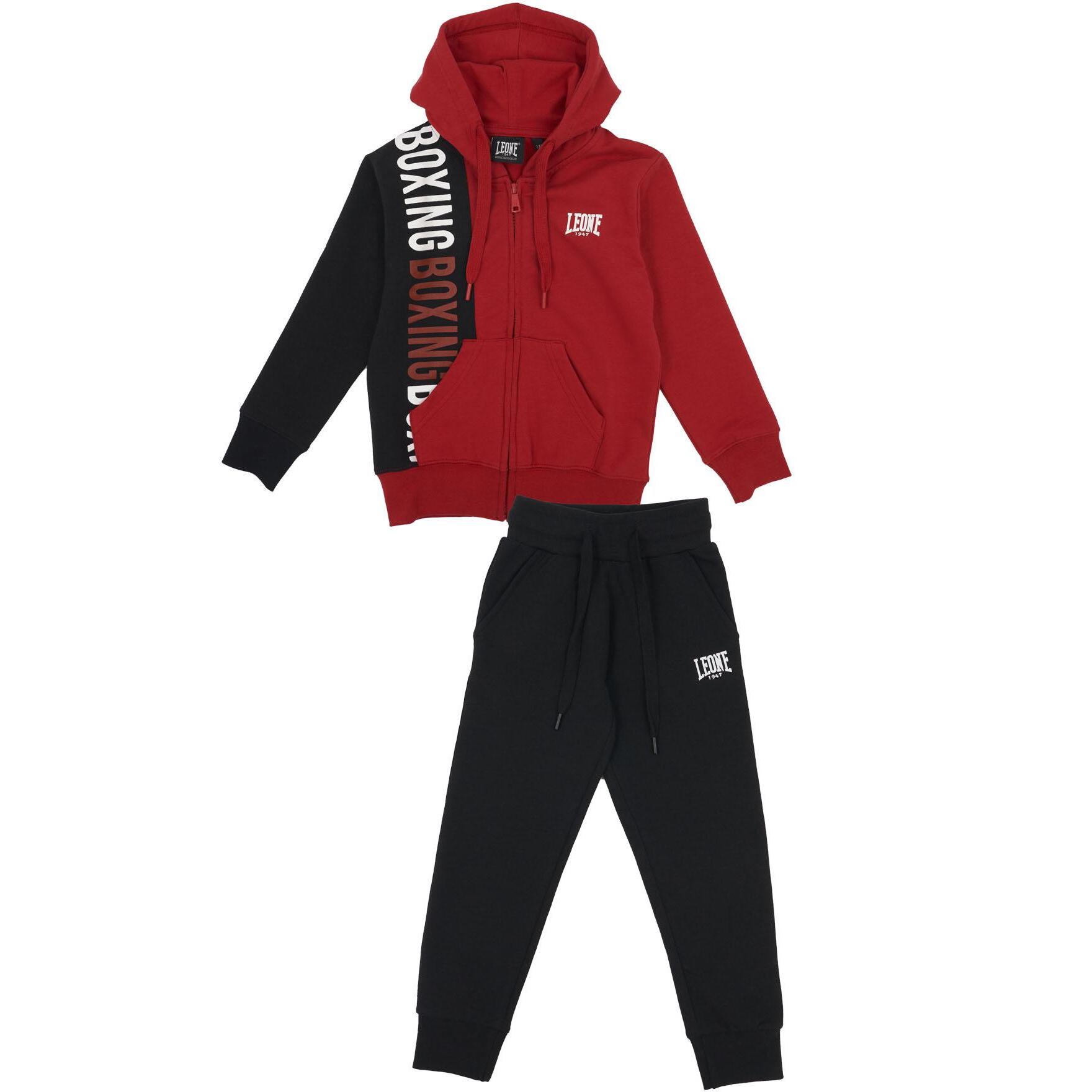 Tuta da bambino con cappuccio e banda "Boxing" Junior Class