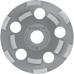 Meule diamantée BOSCH EXPERT Pour Abrasive, résine, peinture, colle, amiante Ø125 MM - 2608602553