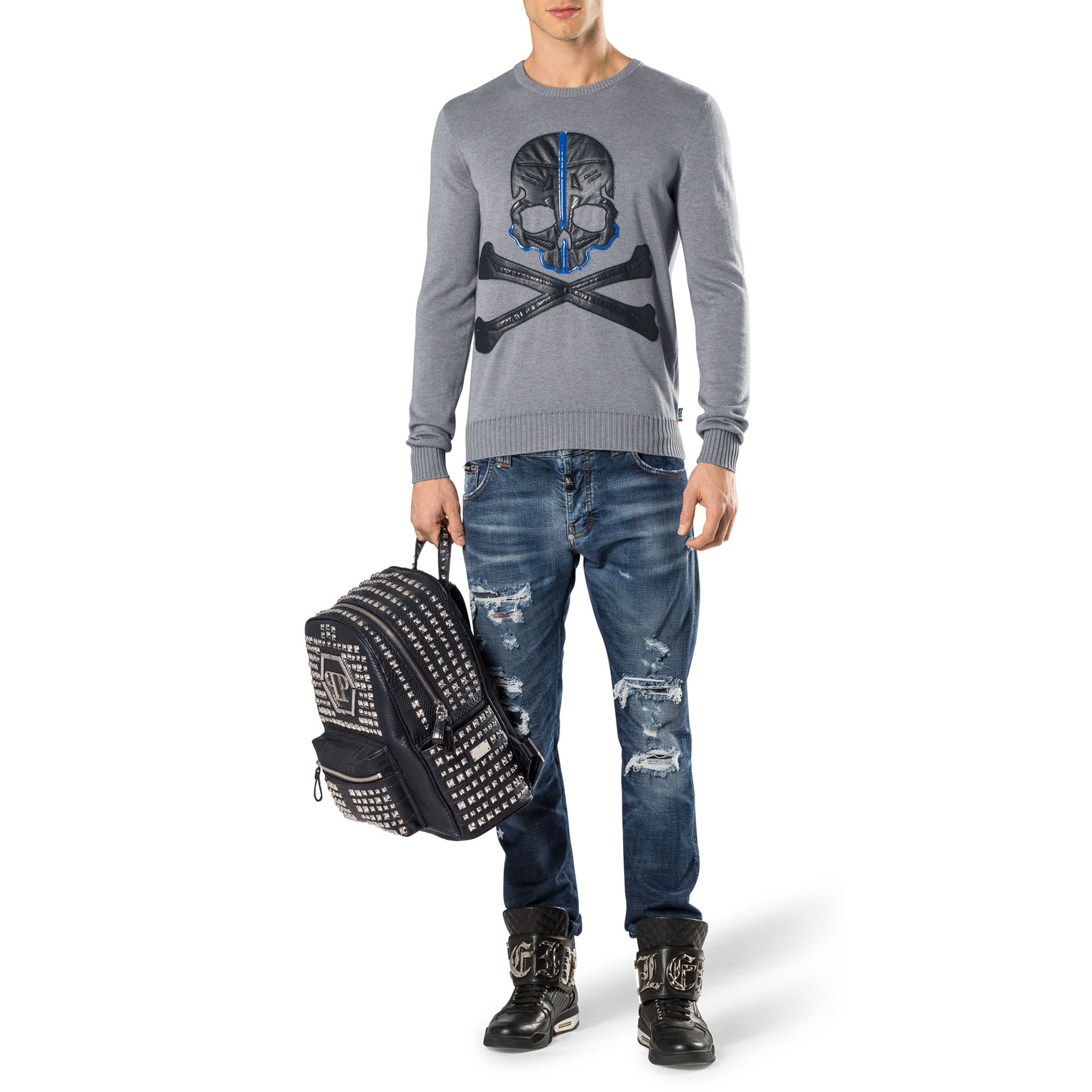 PHILIPP PLEIN Super straight cut "So fast"