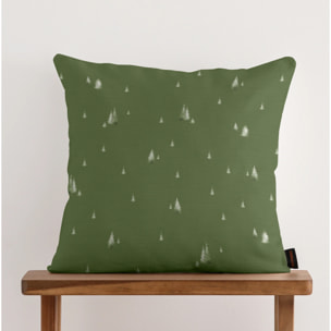 Housse de coussin 100 % coton Christmas Grove A 50x50 cm