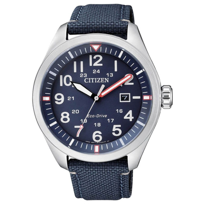 Reloj Citizen AW5000-16L Hombre Analogico Solar con Correa de Nailon