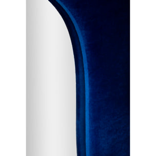 SPECCHIO DA MURO THEODOR BLU CM 60X4X160