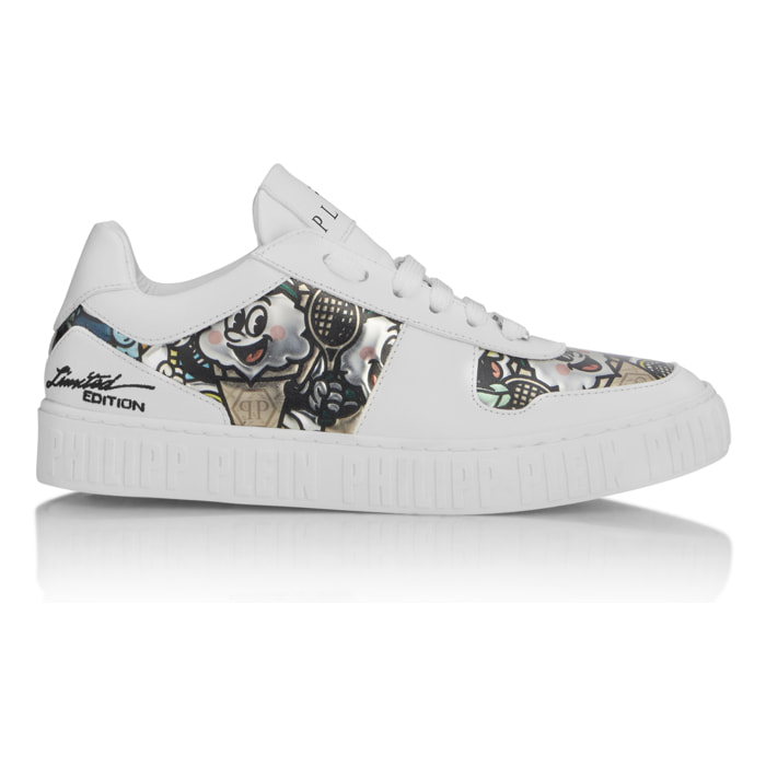 PHILIPP PLEIN Low-Top Sneakers 3D Ice Cream