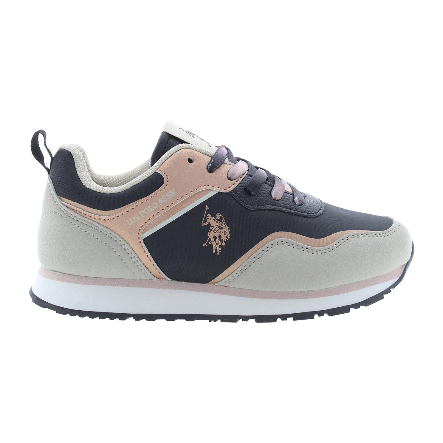 Sneakers U.S. Polo Assn. nero-beige