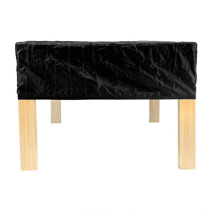 Housse de billard noire enduite - Eddie