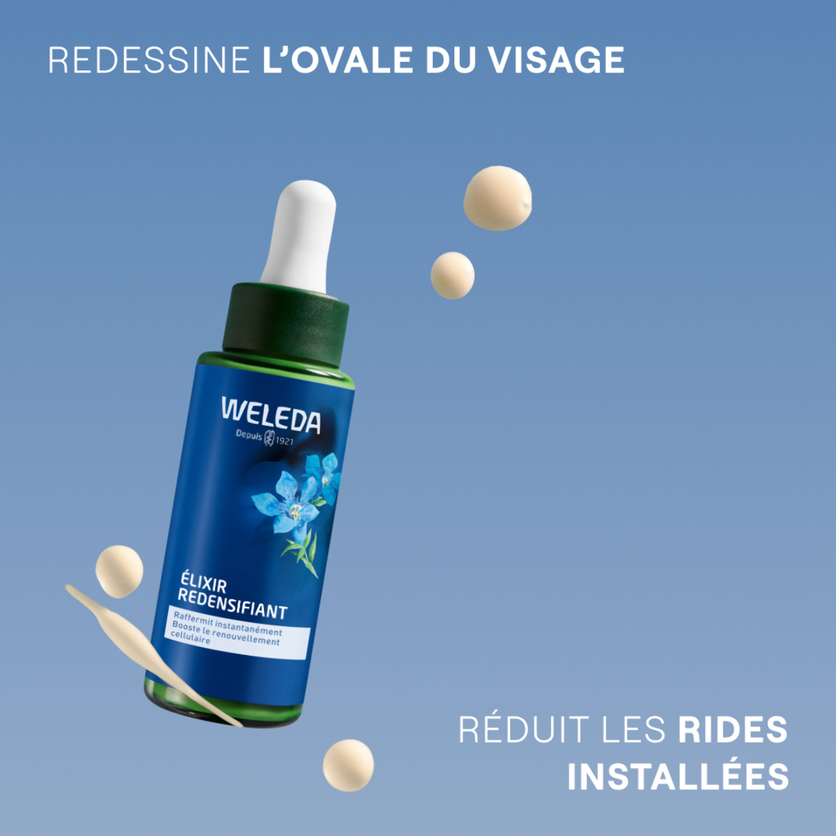 WELEDA - Elixir redensifiant GENTIANE BLEUE ET EDELWEISS - 30 ml