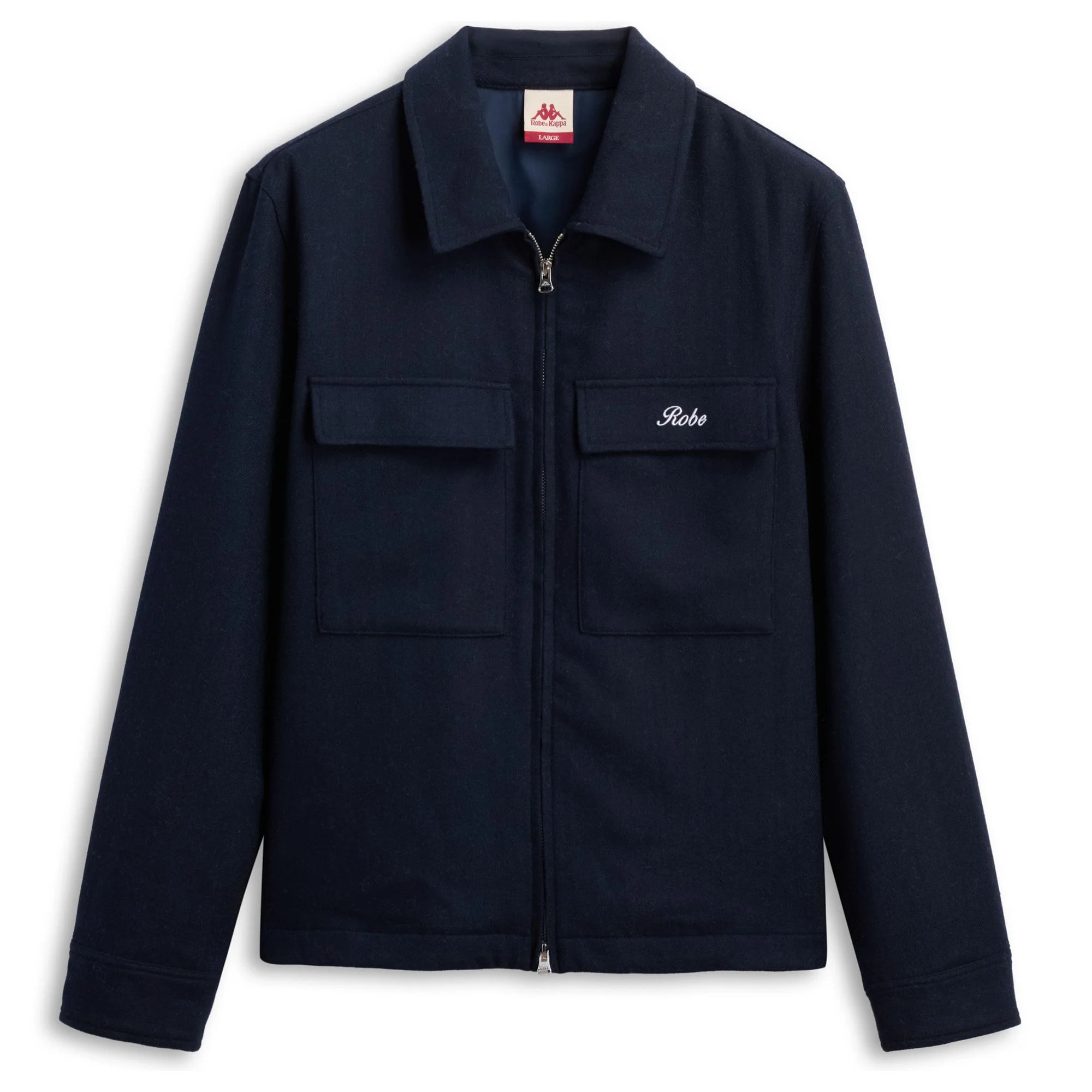 Kappa - Overshirt Uomo Blu - Robe Giovani Bomako