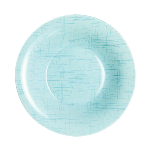 Assiette creuse turquoise 21,5 cm Poppy - Luminarc