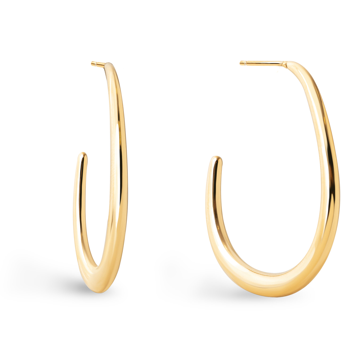 Orecchino Bulky in Acciaio Placcato Oro