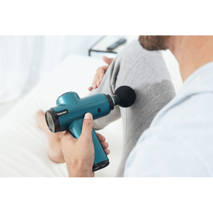 Pistolet de massage compact - 4 embouts