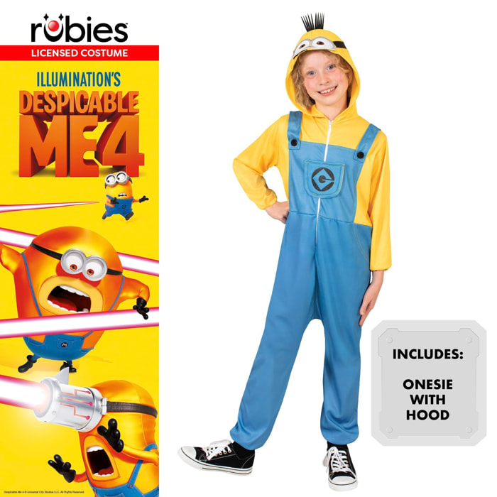 DISFRAZ MINION ONESIE DESPICABLE ME 4 INF