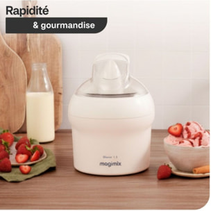 Sorbetière MAGIMIX GLACIER 1.5L BLANC 11667