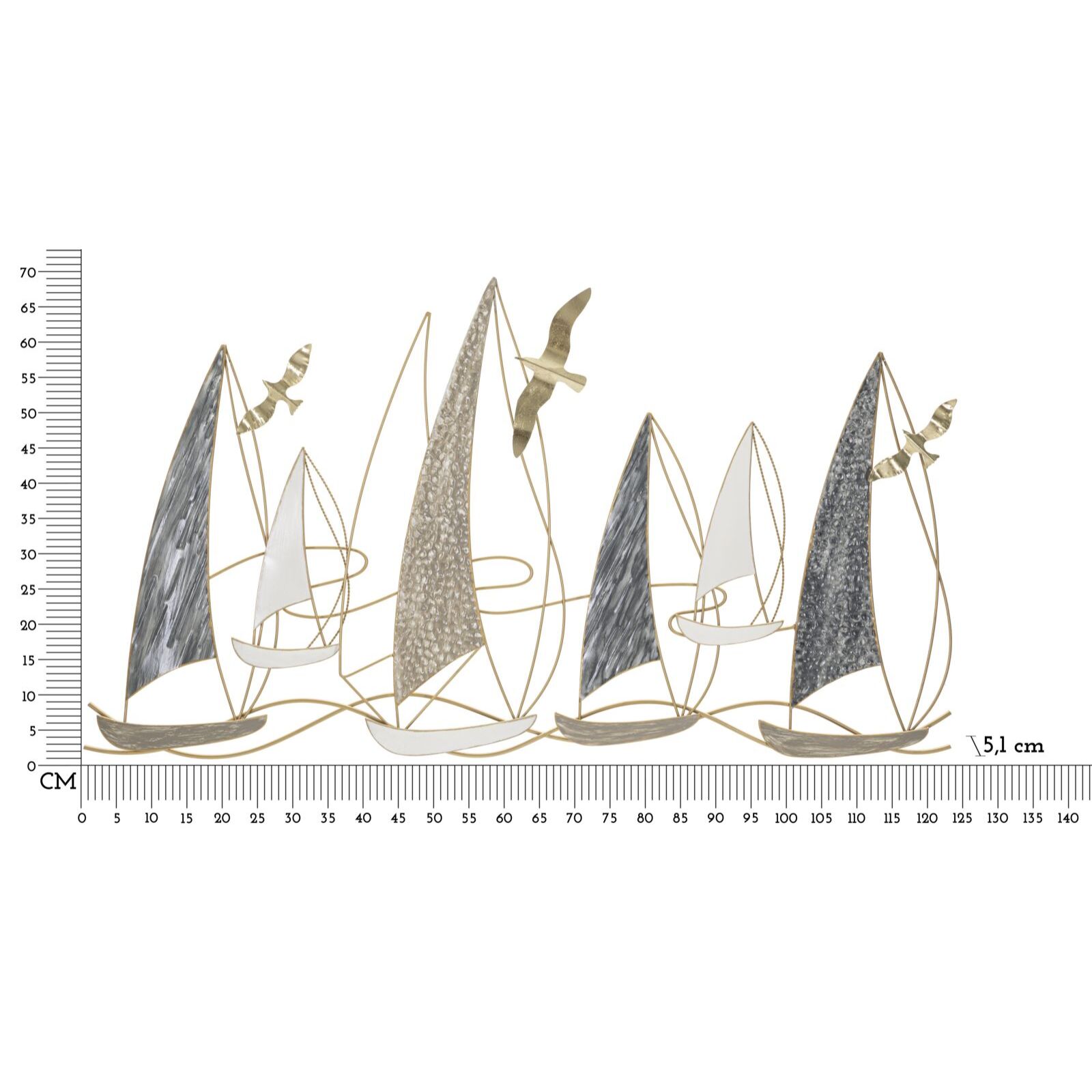 PANNELLO VELA LIGHT CM 123,8X5,1X69,9