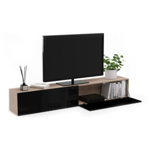 Meuble TV suspendu Michigan L180cm