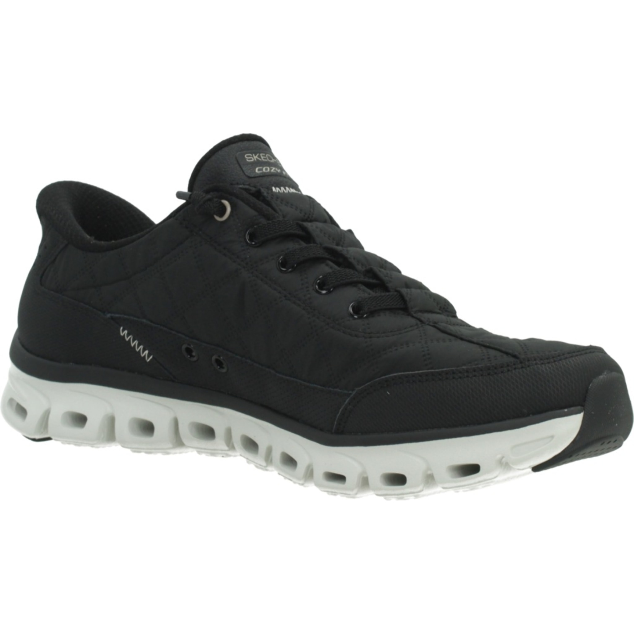 Sneakers De  Mujer 104556s Glide Step At Ease Negro
