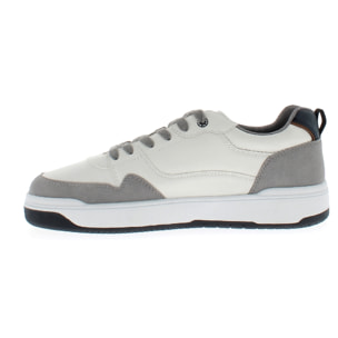 Armata di Mare Scarpe Uomo Sneakers Casual Stringate con Soletta Rimovibile in Memory Foam AMU W24D652 Grey Off White
